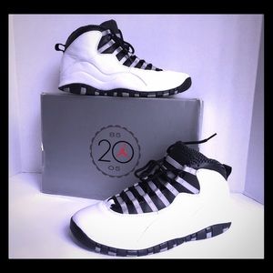 Air Jordan X OG White/Steel Grey 2005